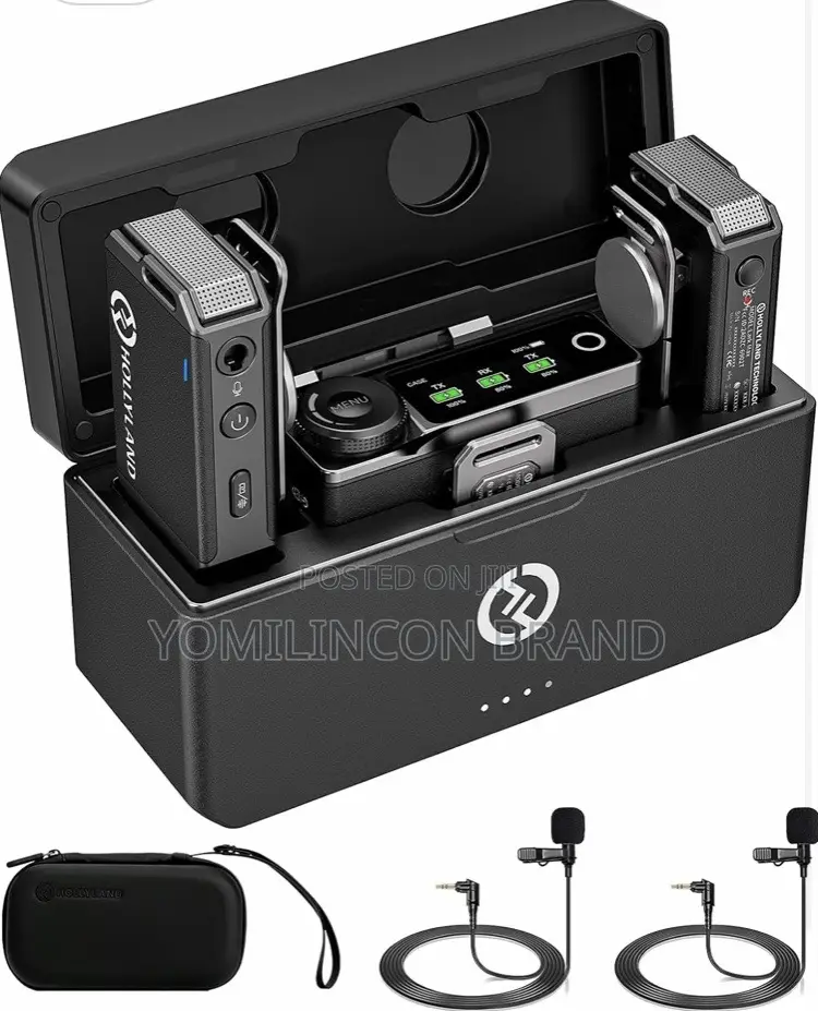 Hollyland LARK MAX Duo 2-person Wireless Microphone (Black)