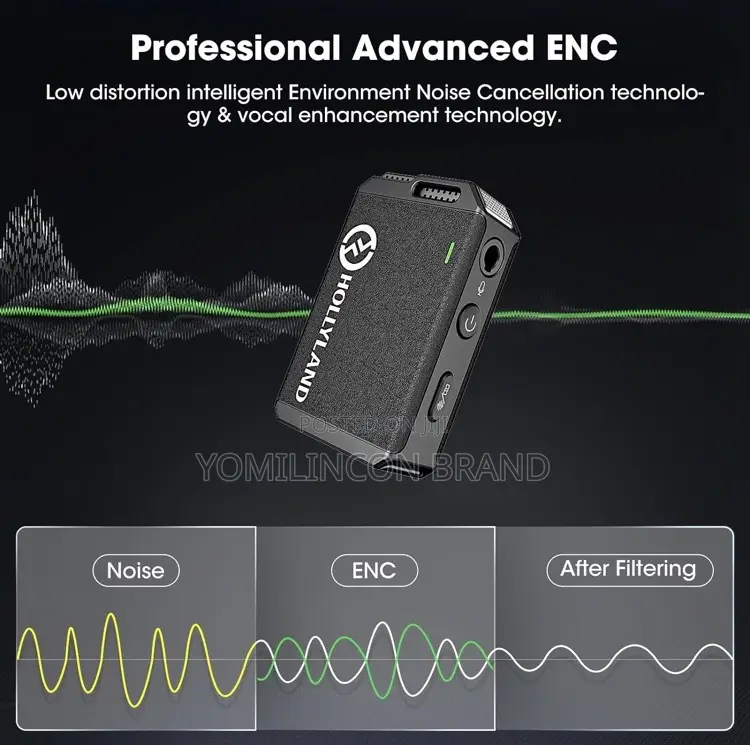 Hollyland LARK MAX Duo 2-person Wireless Microphone (Black)