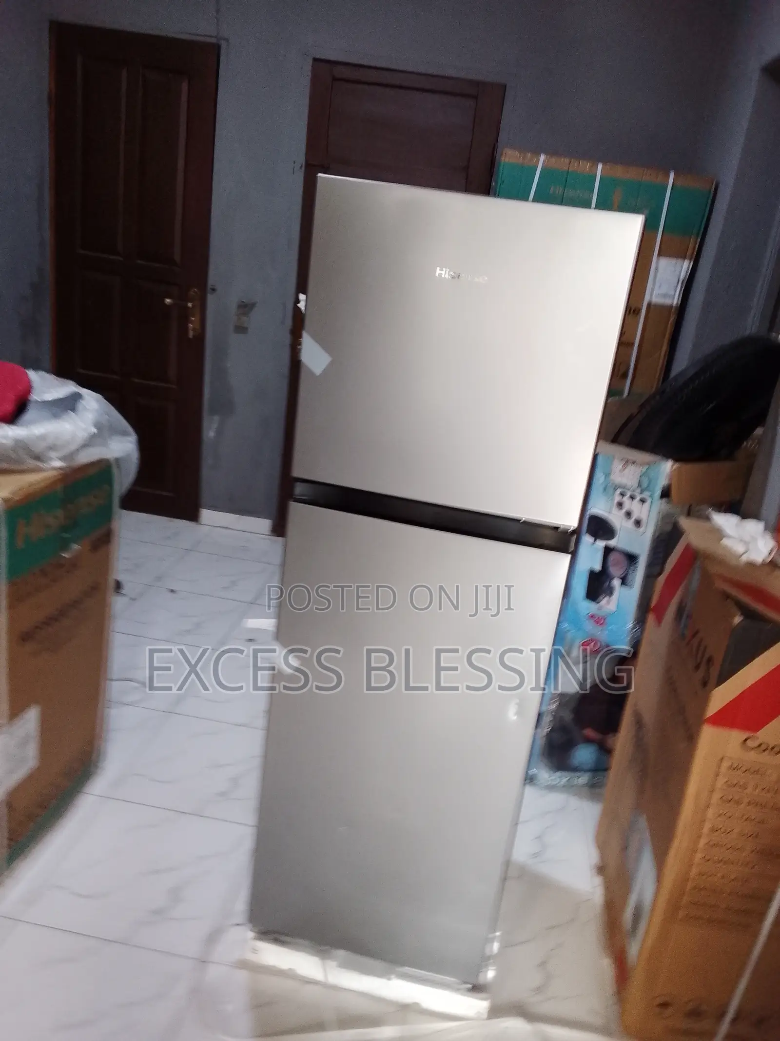 Afordable Hisese Refrigerator Double Door Ref200dr-154 Liter