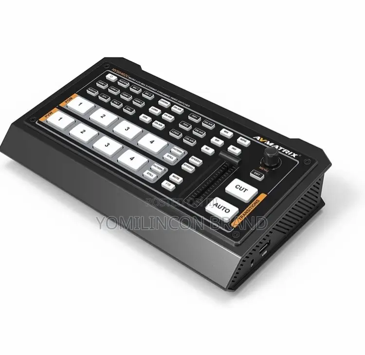 AVMATRIX HVS0402U 4-Channel Live Streaming Video Switcher
