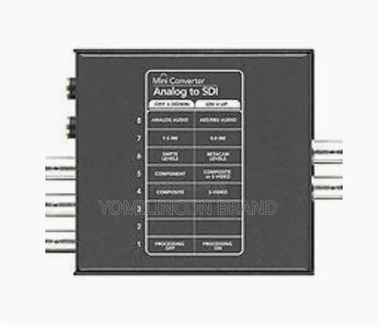 Black Magic Analogue to Sdi Mini Converter