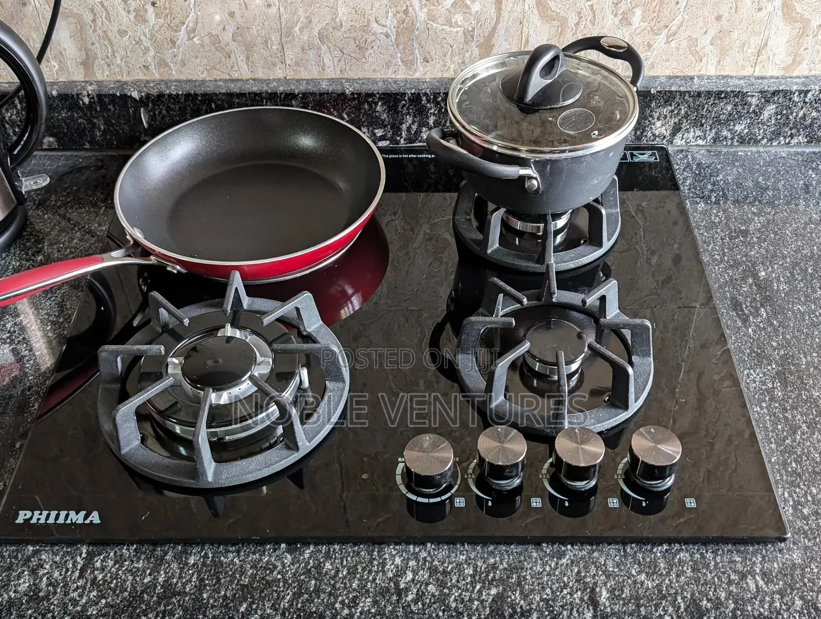 Phiima Inbuilt Infrared Electric and Gas Cooker 60cm