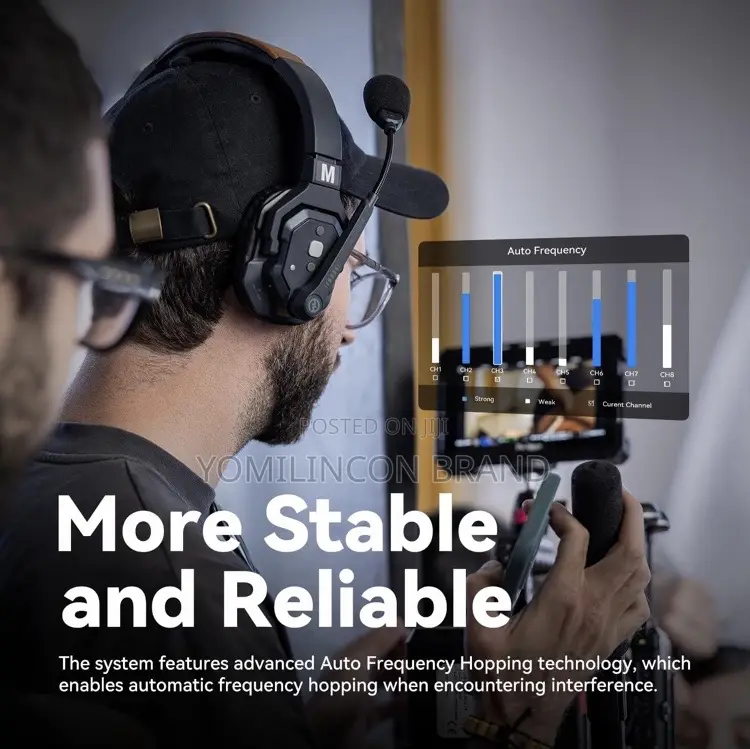Hollyland Solidcom SE Full Duplex 4-Users ENC Headset