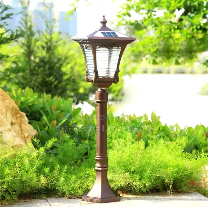 Outdoor Lawn Lights Solar Retro Garden Lamp Waterproof