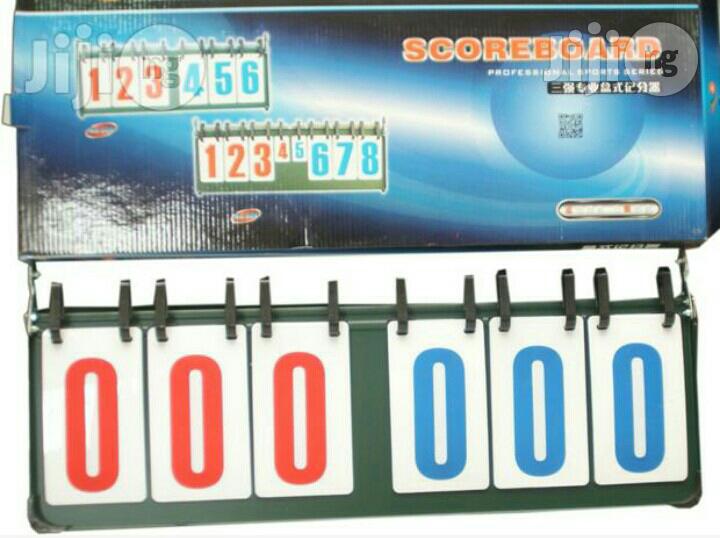 Basketball and Table Tennis Score Board