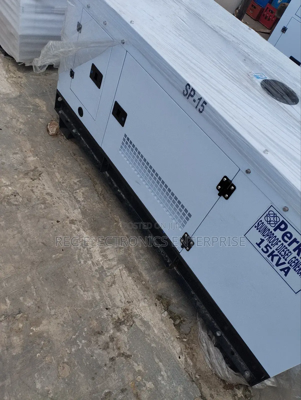 15 Kva Perkins Soundproof Generator
