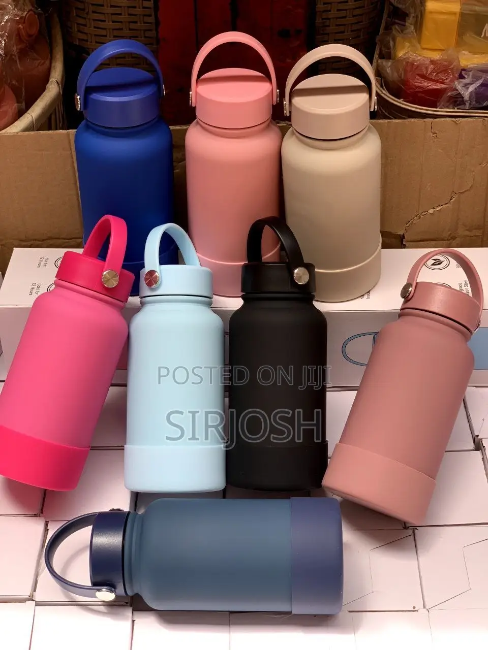 Unique 600ml Double Wall Insulated Flask