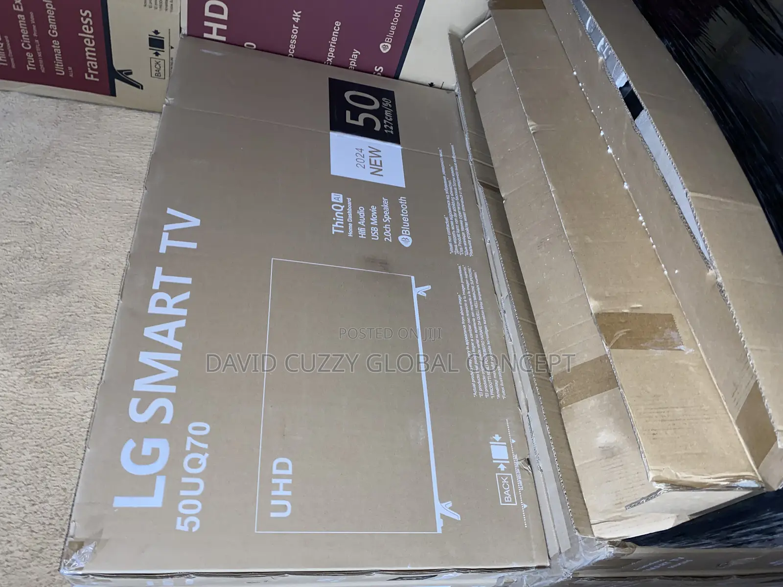 Lg 50 Inches Smart Frameless Tv