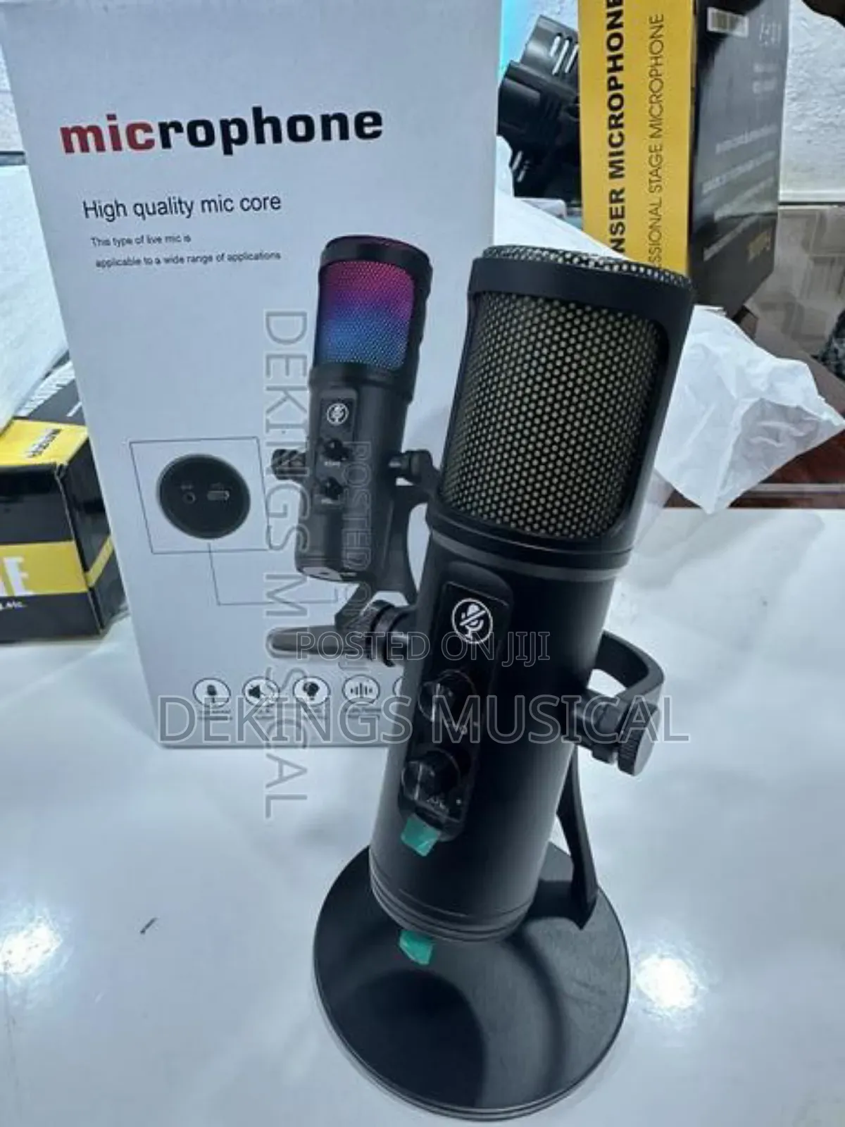 Podcast Condenser Usb Microphone