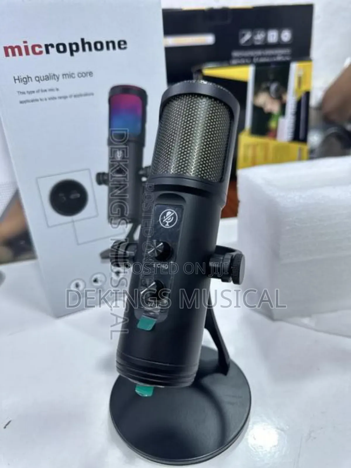Podcast Condenser Usb Microphone