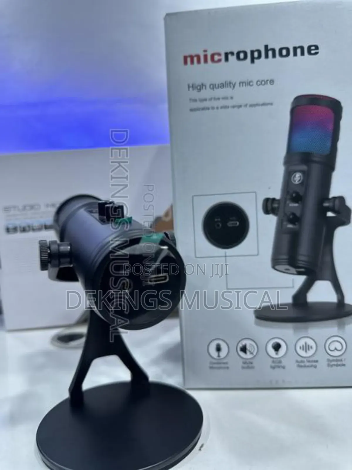 Podcast Condenser Usb Microphone