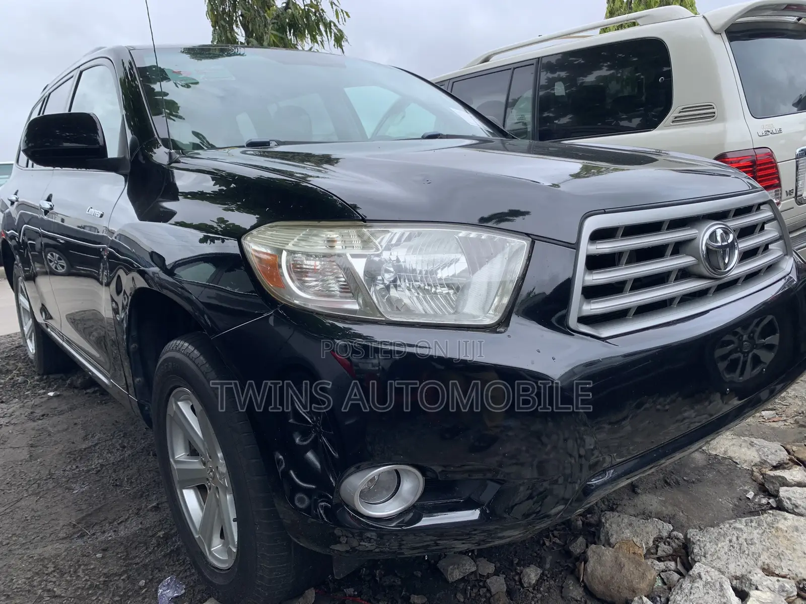 Toyota Highlander Limited 2008 Black