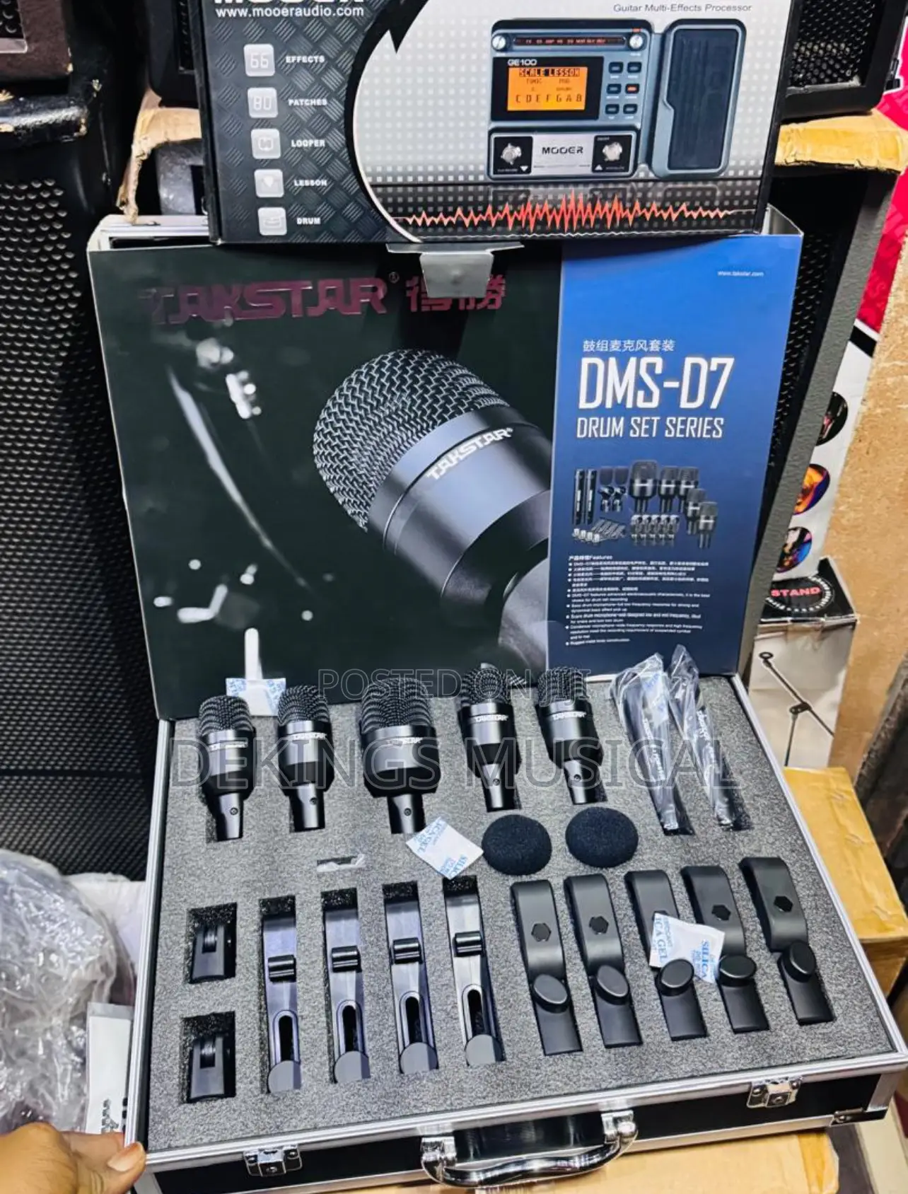 Takstar DMS-D7 Drum Microphone Kits 7 Piece