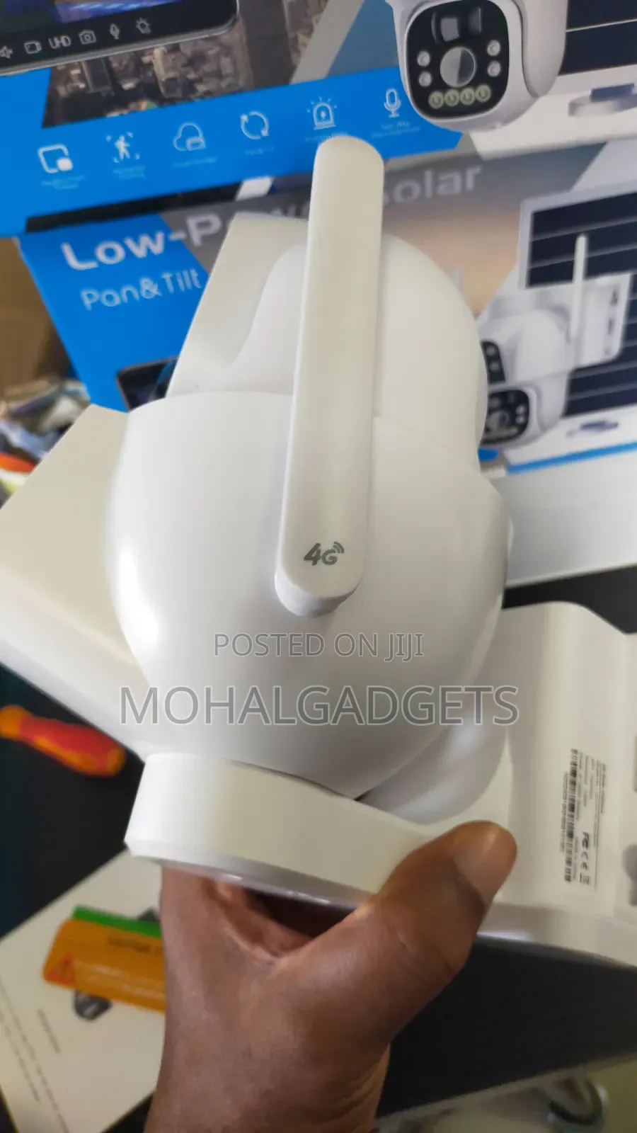 4g Dual Lens Solar PTZ Camera( Day Night Vision)