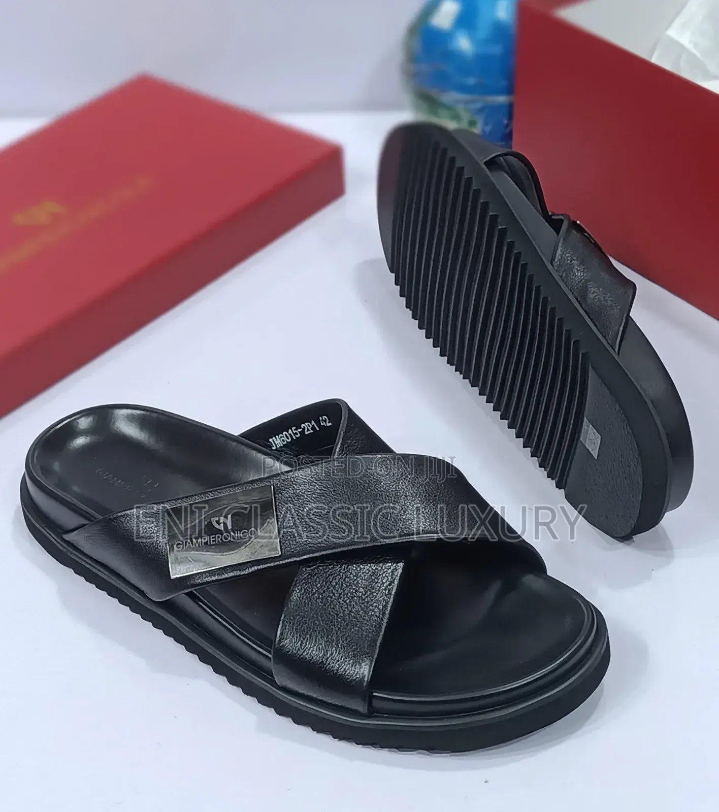Original Luxury Men's Slippers Giampieronicola Available