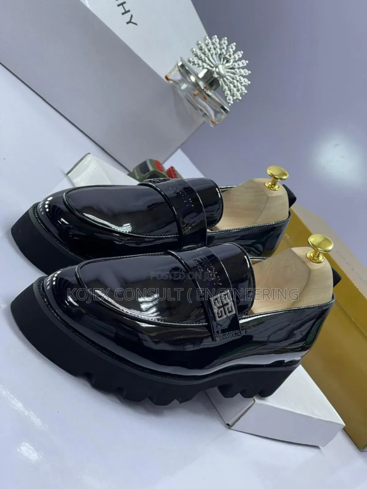 Original Givenchy Men Black Shoe