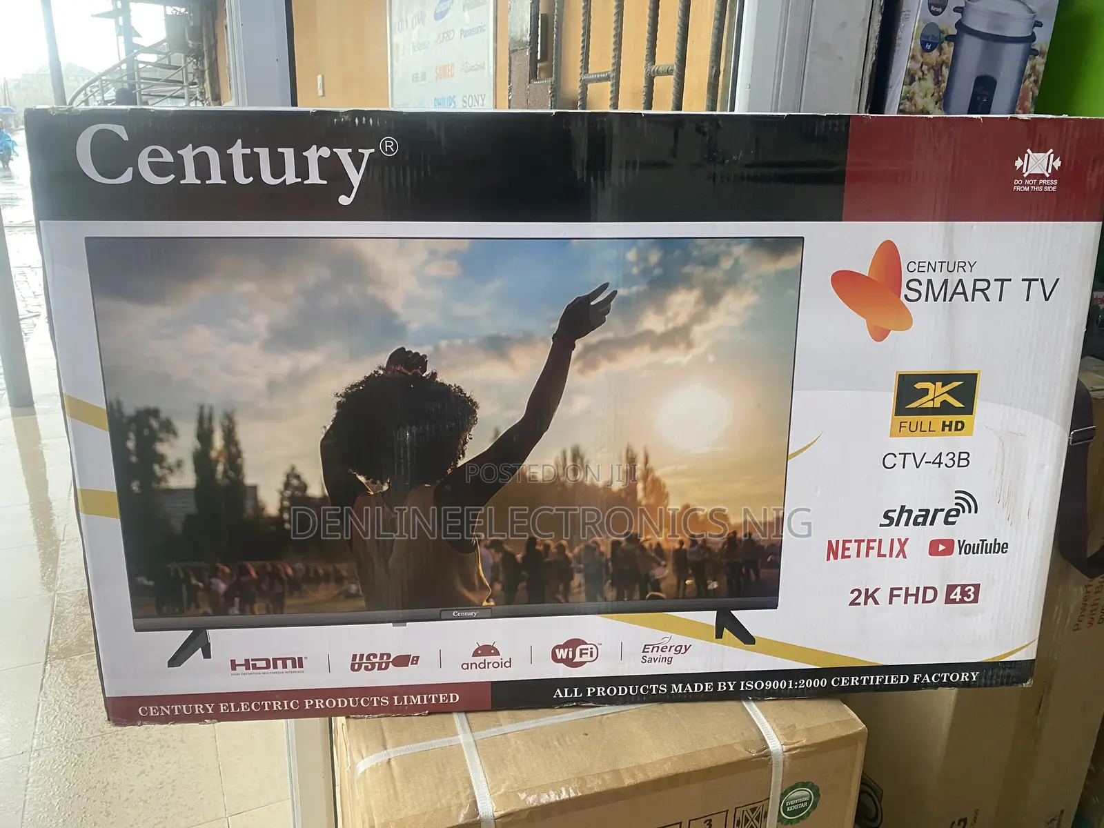Century 43inches Smart UHD TV