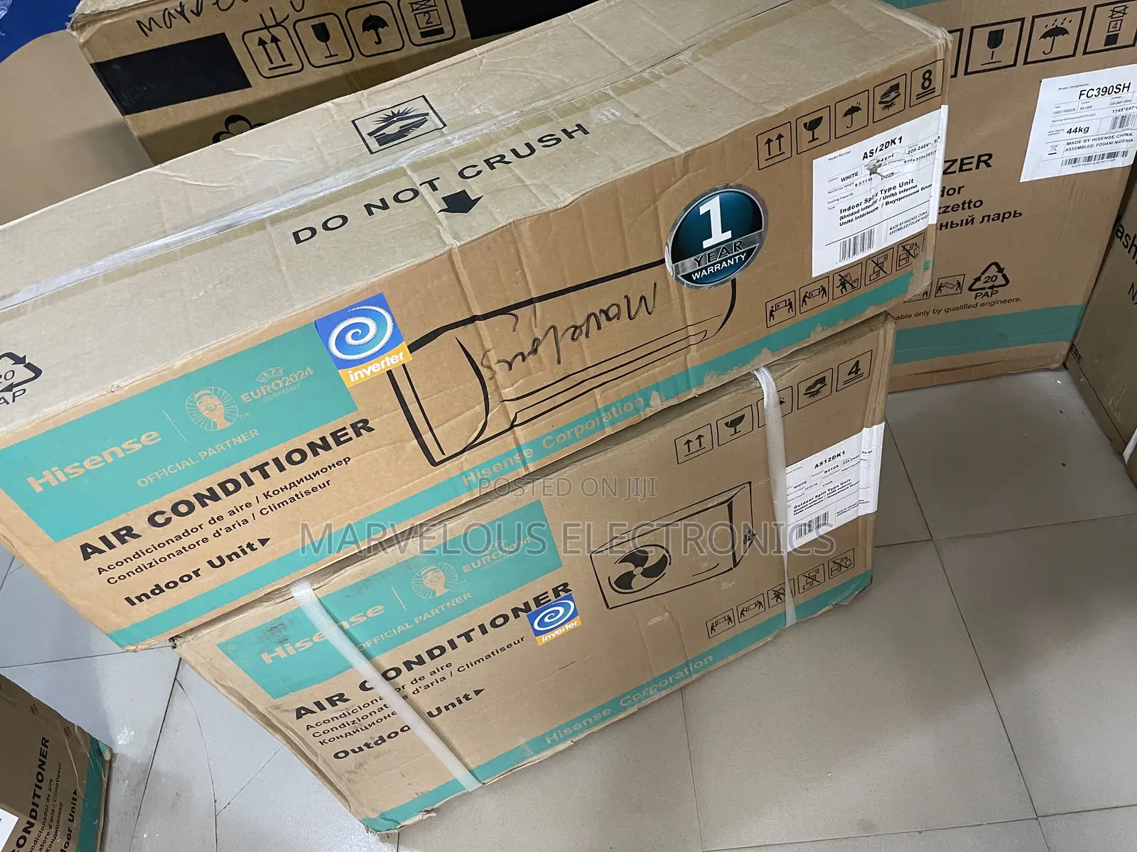 Brand New Hisense 1:5hp Inverter Air Conditioner