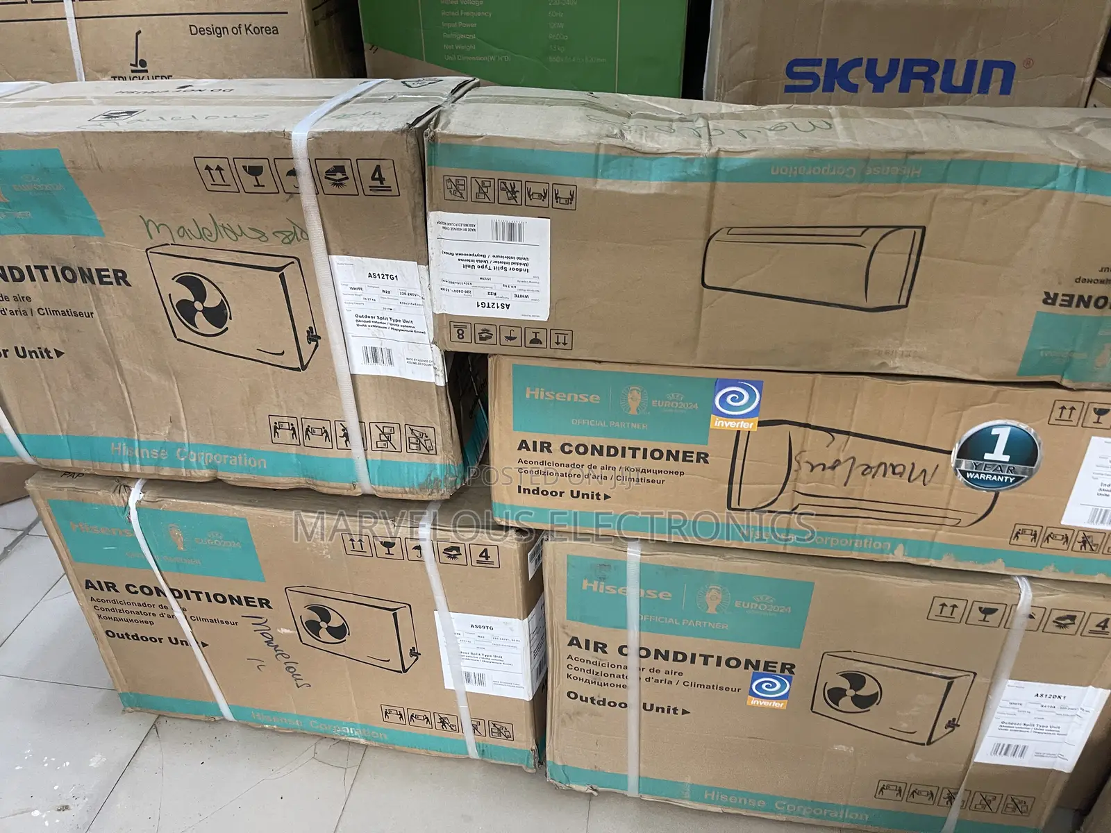 Brand New Hisense 1:5hp Inverter Air Conditioner