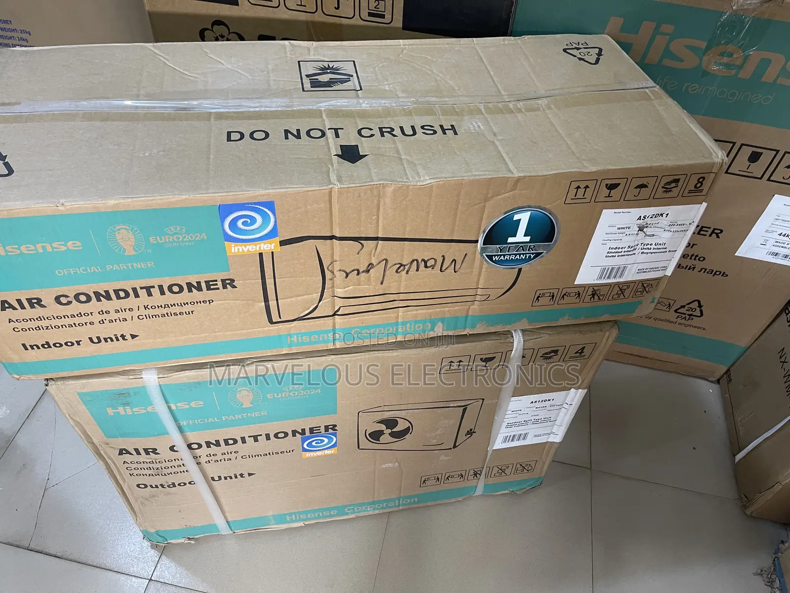 Brand New Hisense 1:5hp Inverter Air Conditioner