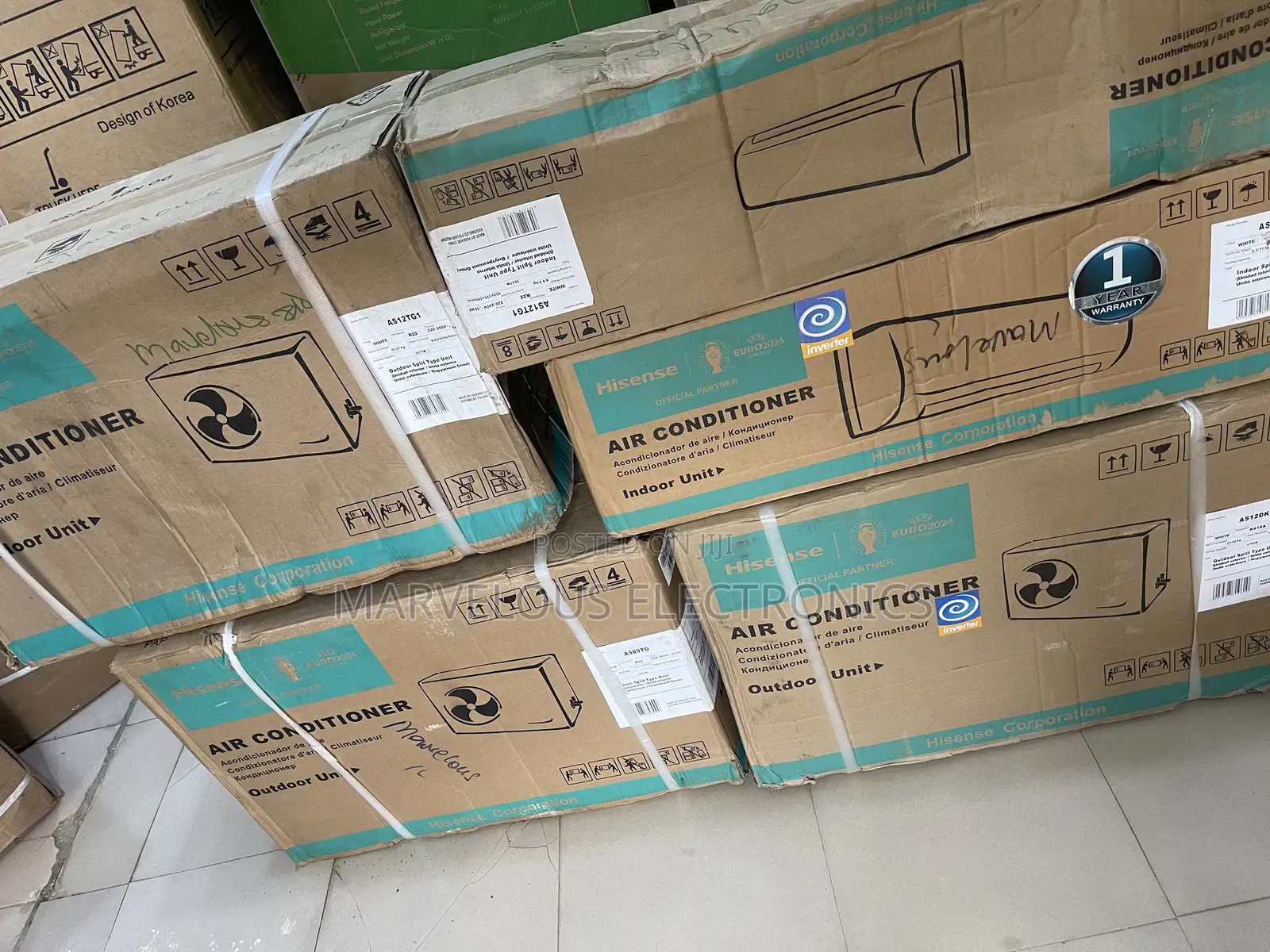 Brand New Hisense 1:5hp Inverter Air Conditioner