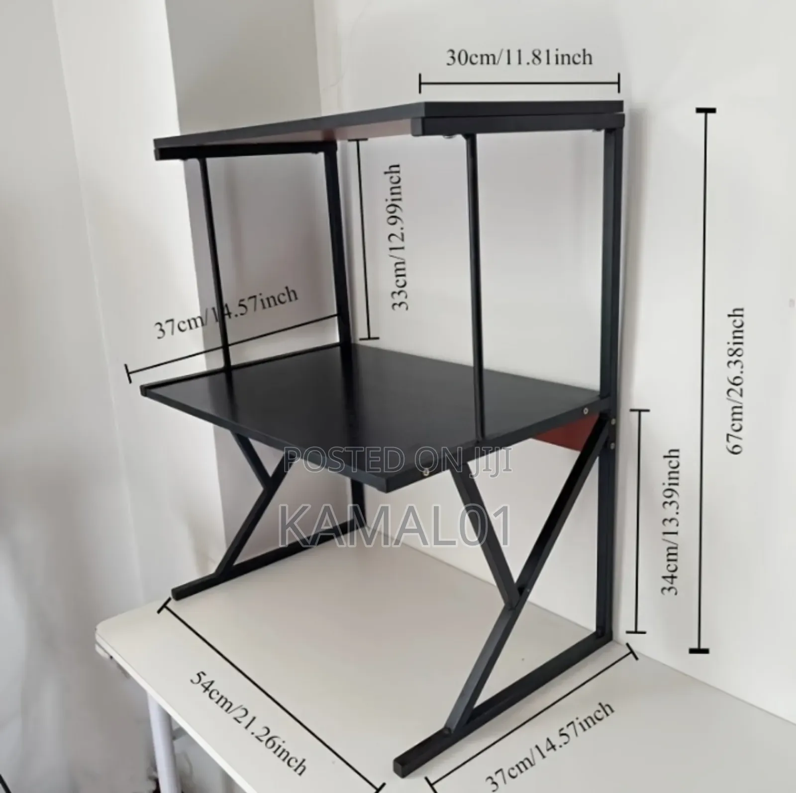 3-Tier Microwave Oven Rack With Shelf for Kitchen