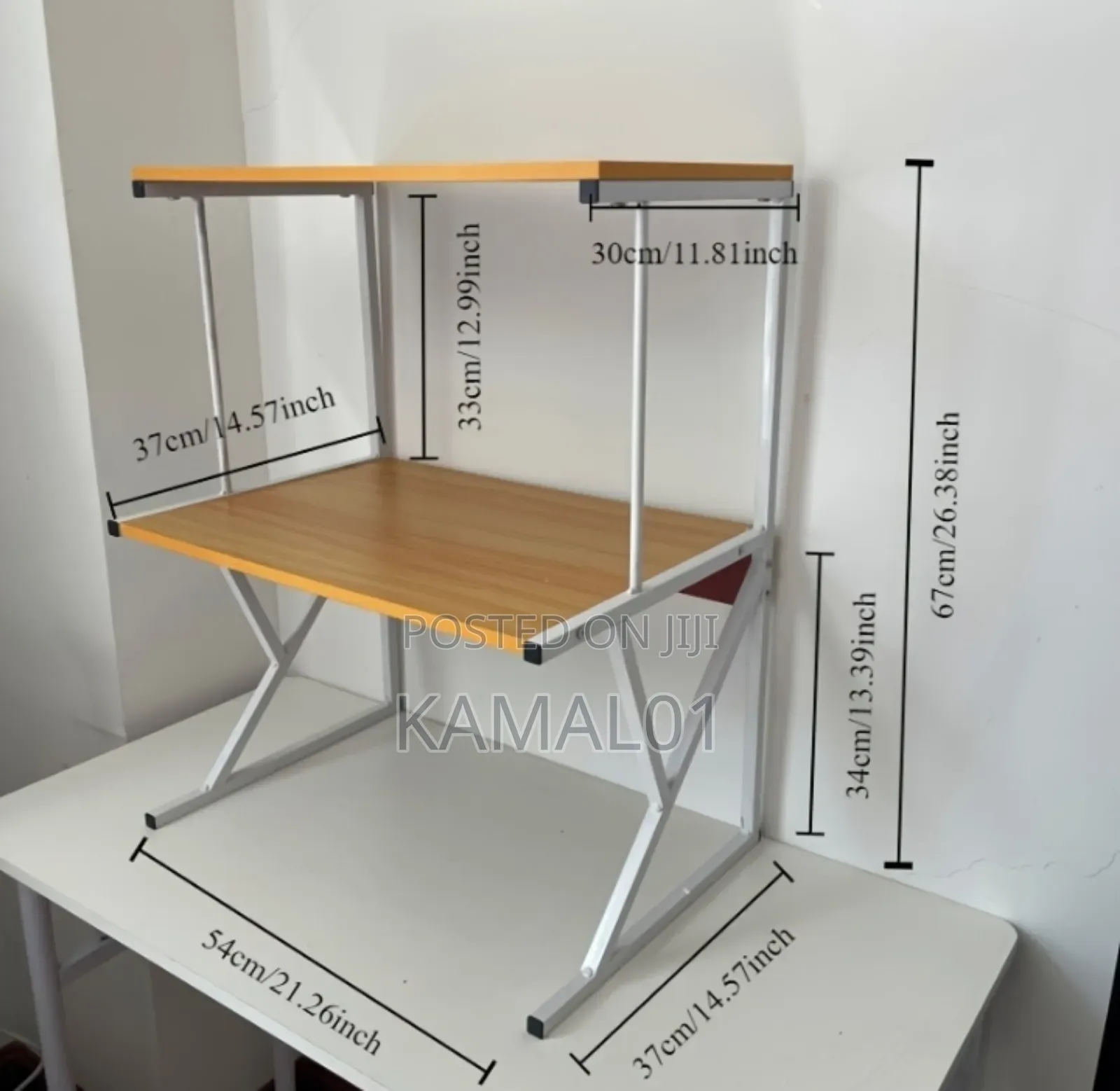 3-Tier Microwave Oven Rack With Shelf for Kitchen