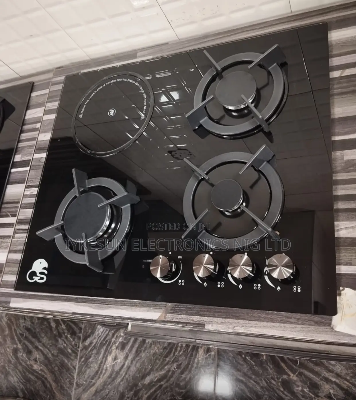 Original GS Automatic Inbuilt Gas Electric Cooker 60by60cm