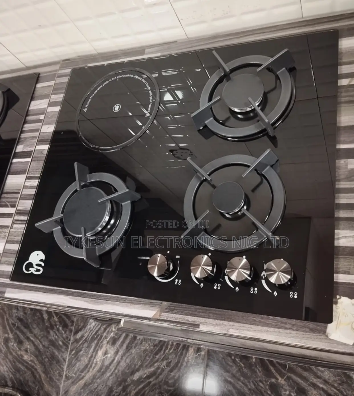 Original GS Automatic Inbuilt Gas Electric Cooker 60by60cm