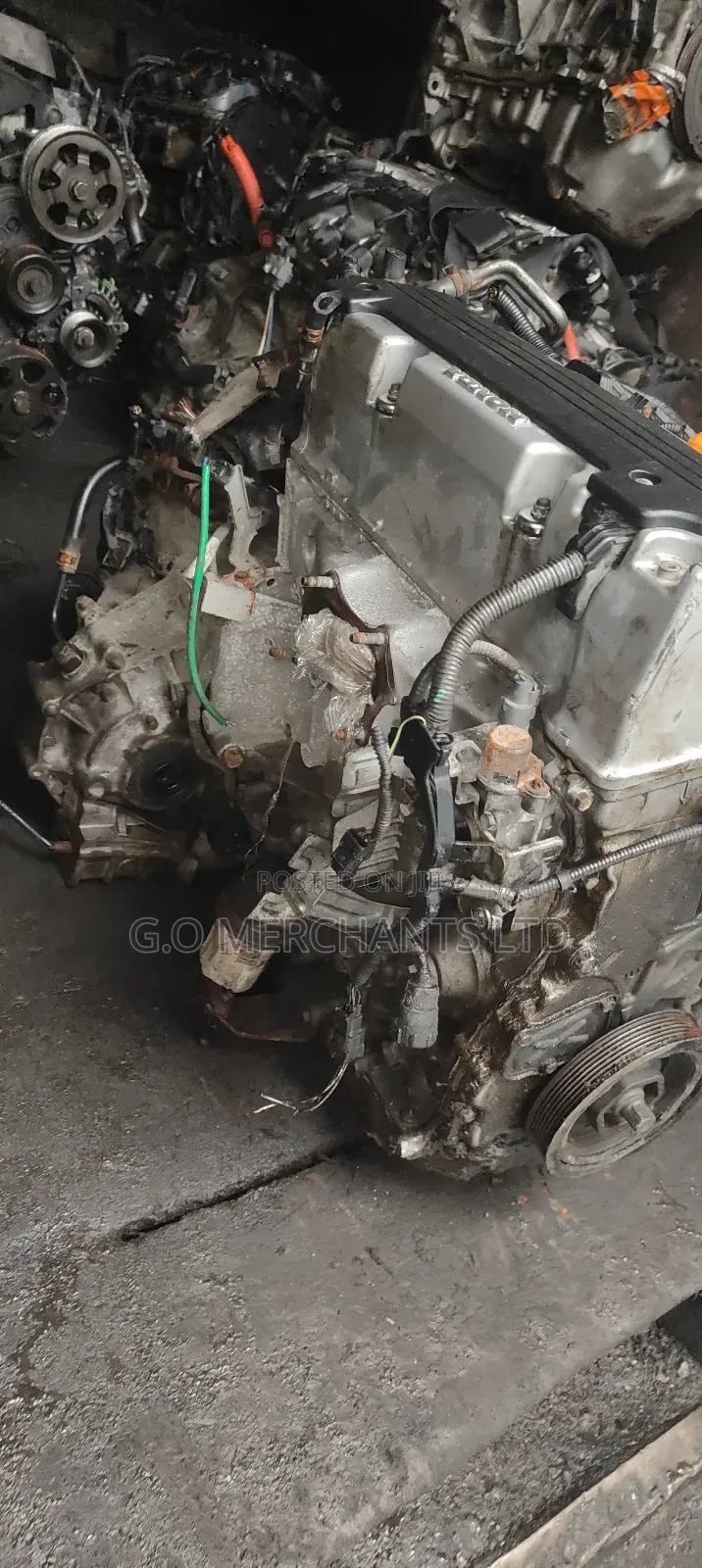 2008-2012 Honda Accord 4-Cylinder K24Z Direct Tokunbo Engine