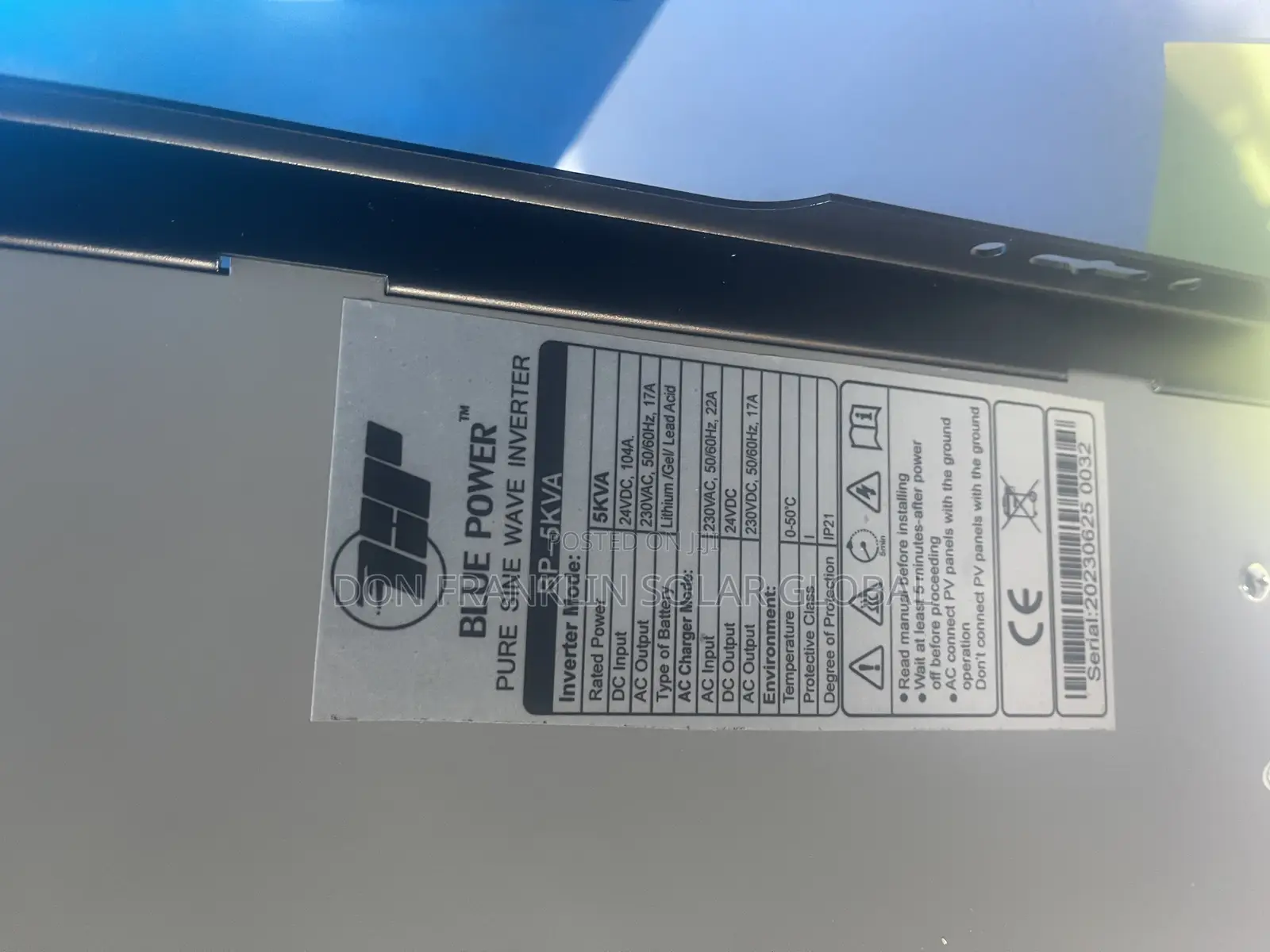 5kva 24v Blue Power None Hybrid Solar Inverter