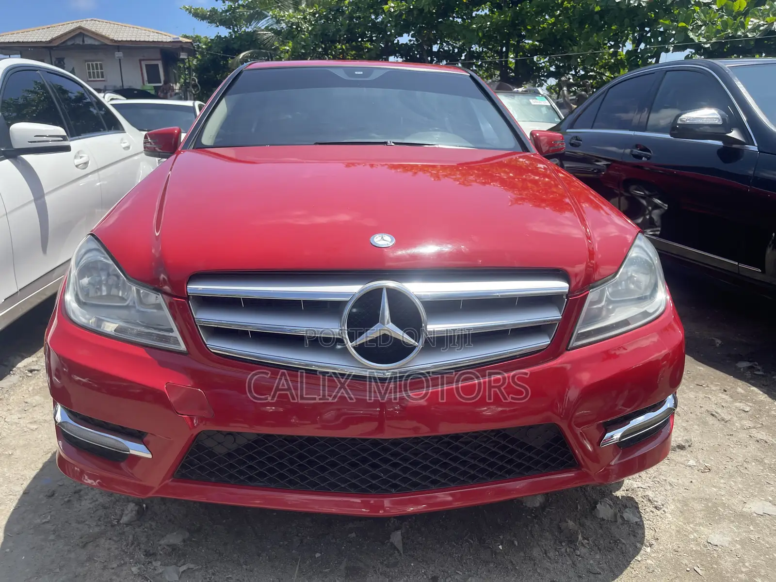 Mercedes-Benz C300 2013 Red