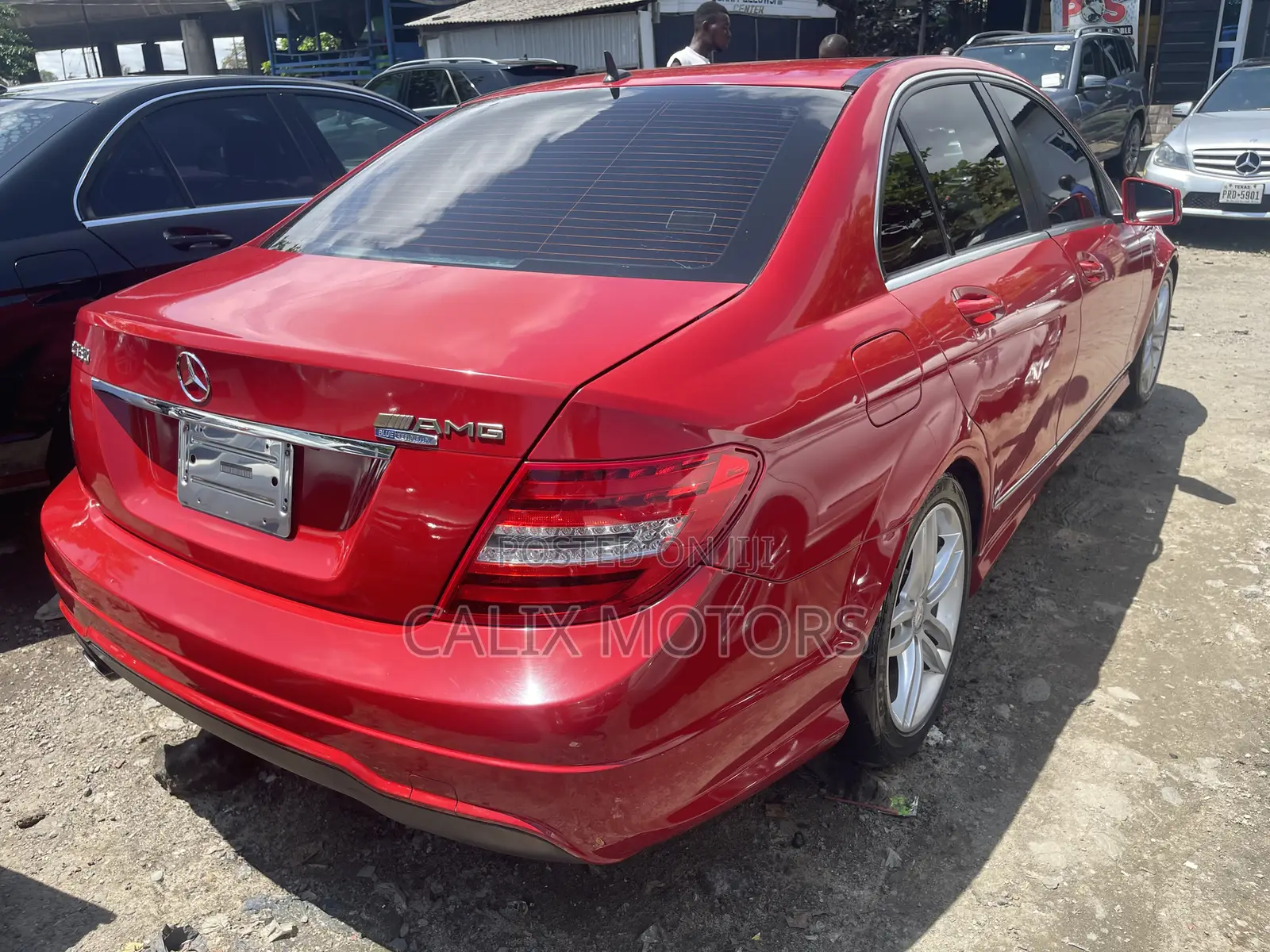 Mercedes-Benz C300 2013 Red