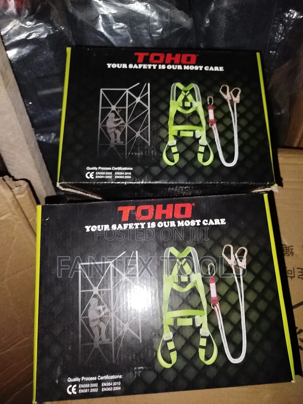 Full Body Harness Double Hook.