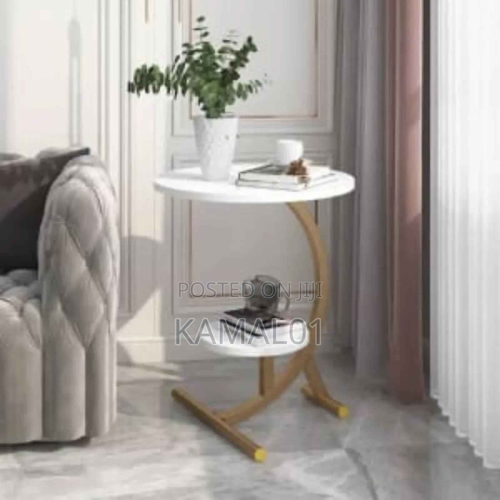 Coffee Side Table - 45x45x60cm