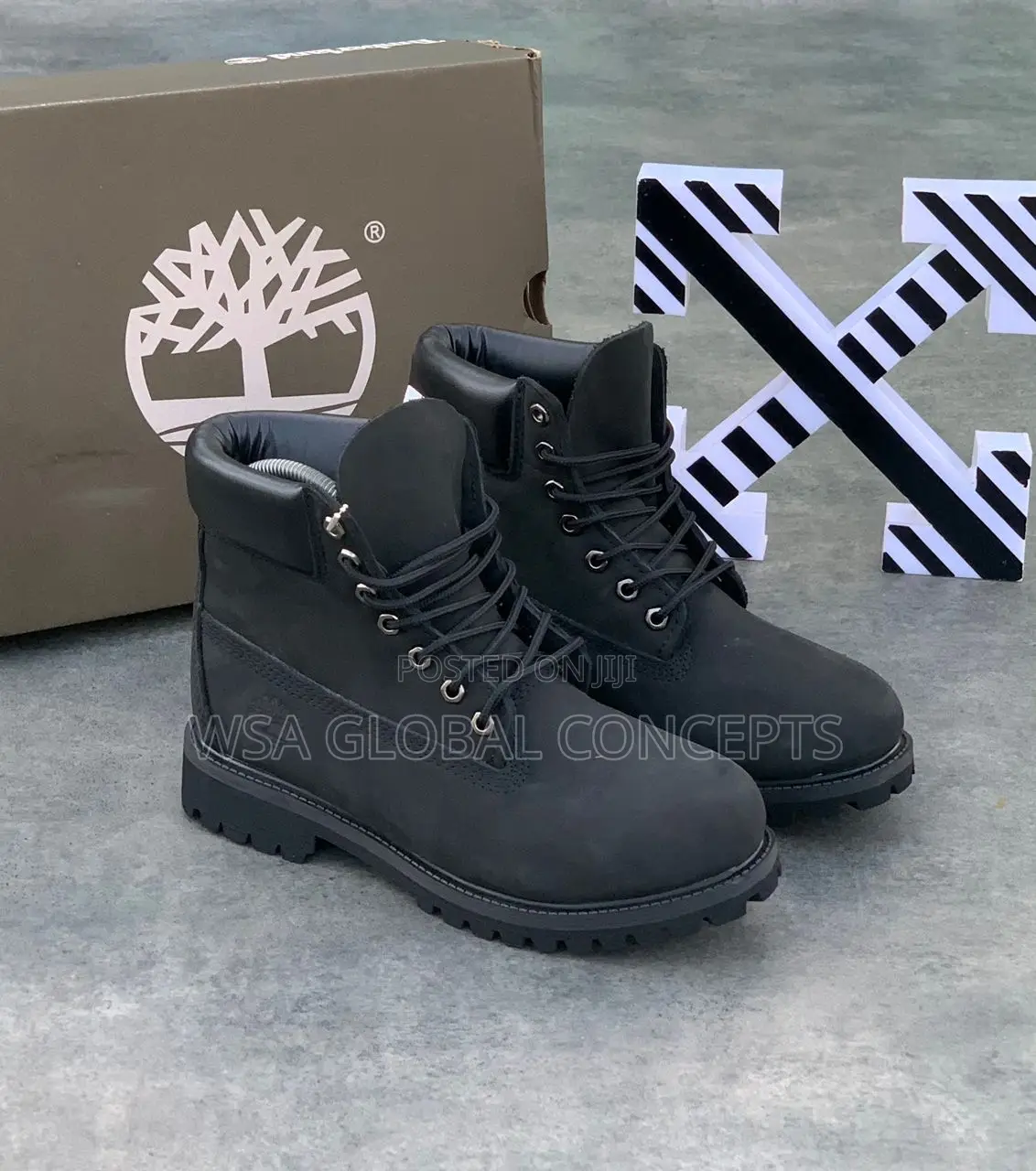 Timberland 6 Inch Premium Waterproof Black Color Boots