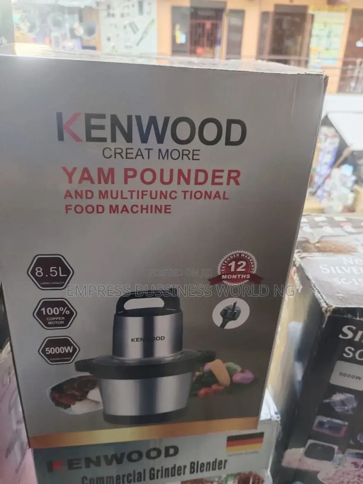 Yam Pounder-8 Liters - 5000w and 6000w