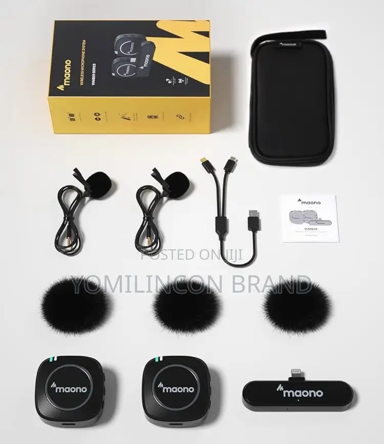 Maono Wm820 B2 Dual-Person Compact Wireless System