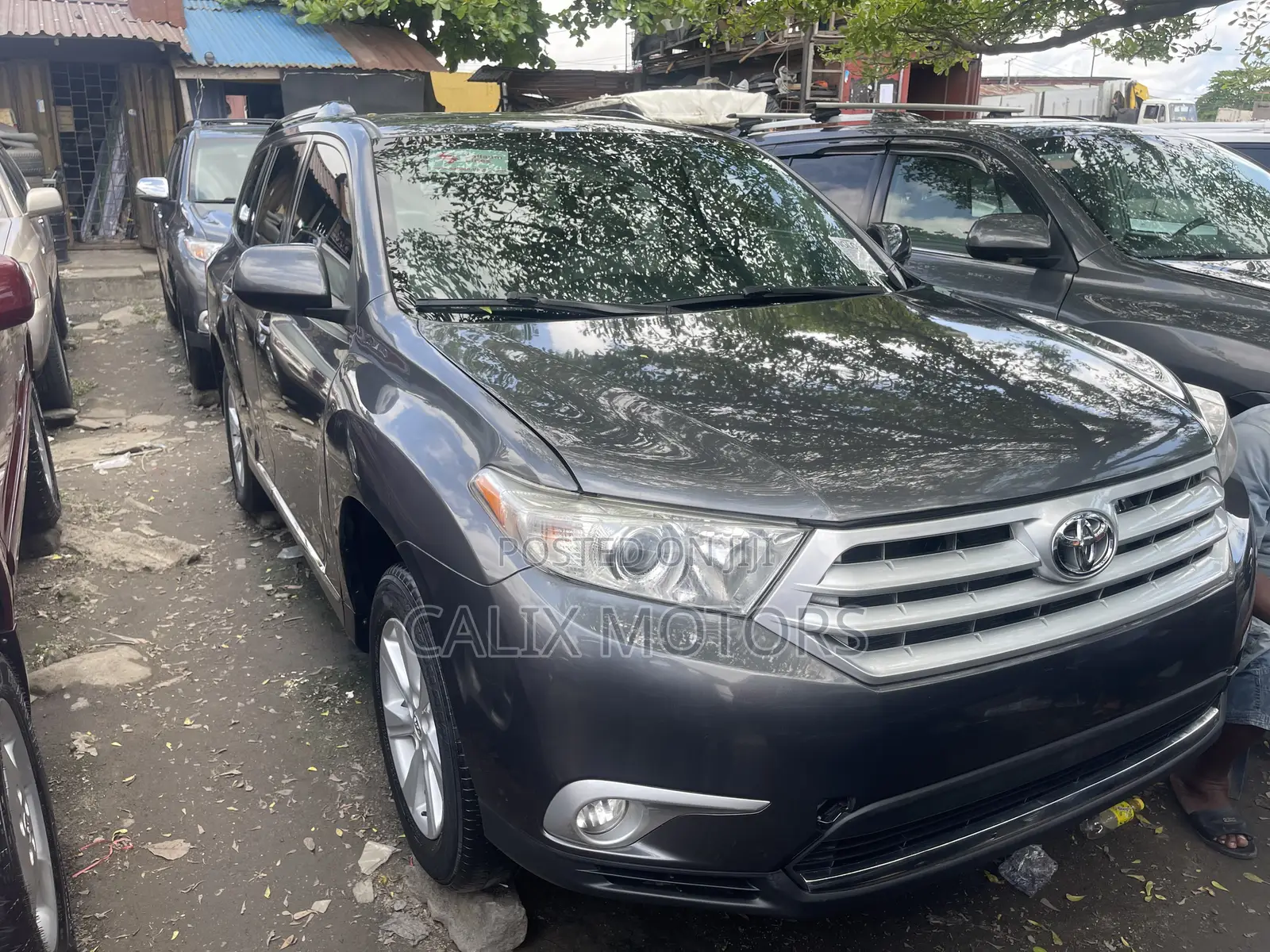 Toyota Highlander 2012 Gray