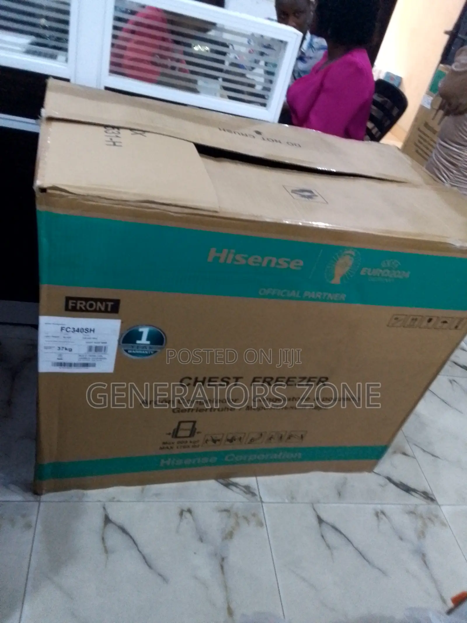 Most Fast Freezing Hisense 250L Chest Frezzer {Fc340sh}
