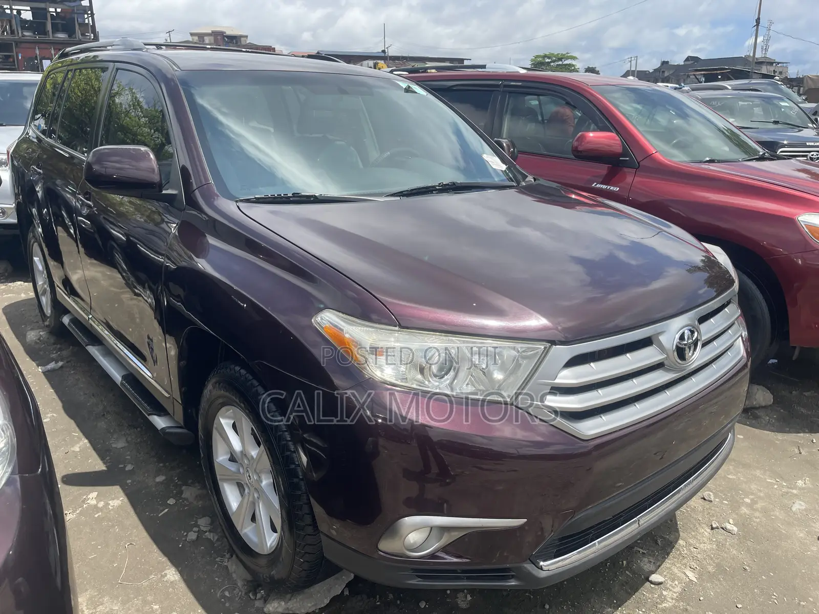 Toyota Highlander 2012 Red
