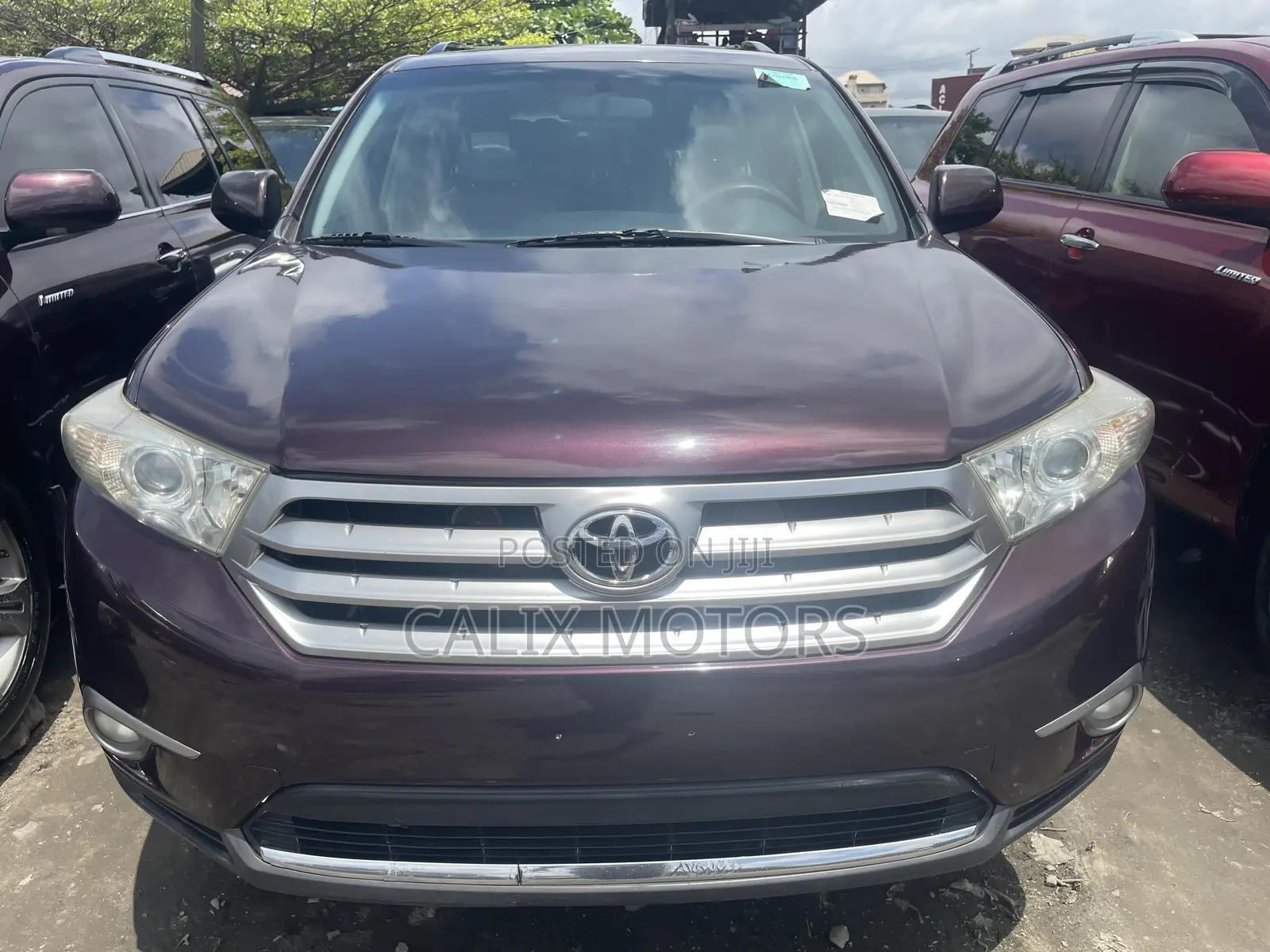 Toyota Highlander 2012 Red