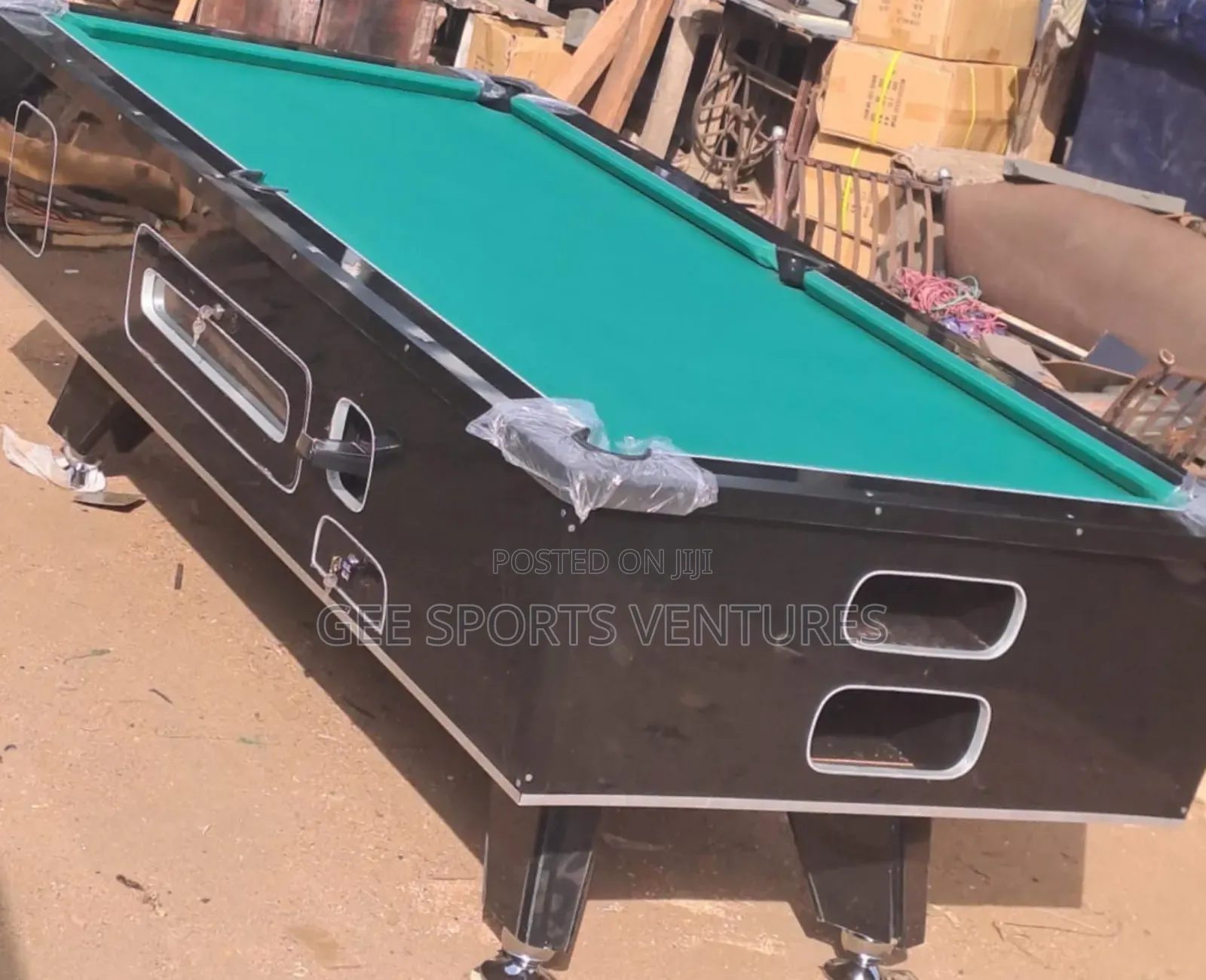 7ft Band New Marble and Coin Operated Snooker Table