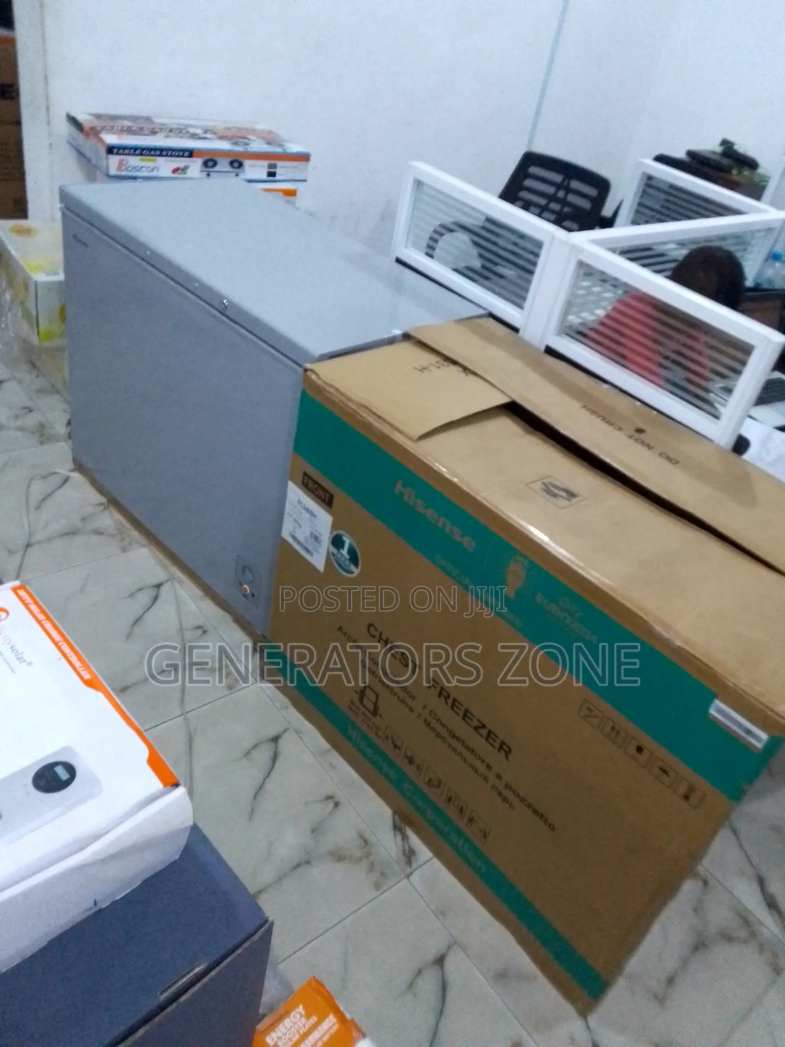 250L Hisense Chest Freezer {Temperature Alarm} Fc340sh