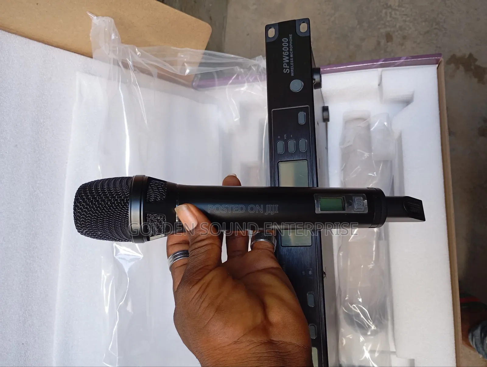 Sp Sound Prince Wireless Microphone Model SPW-6000
