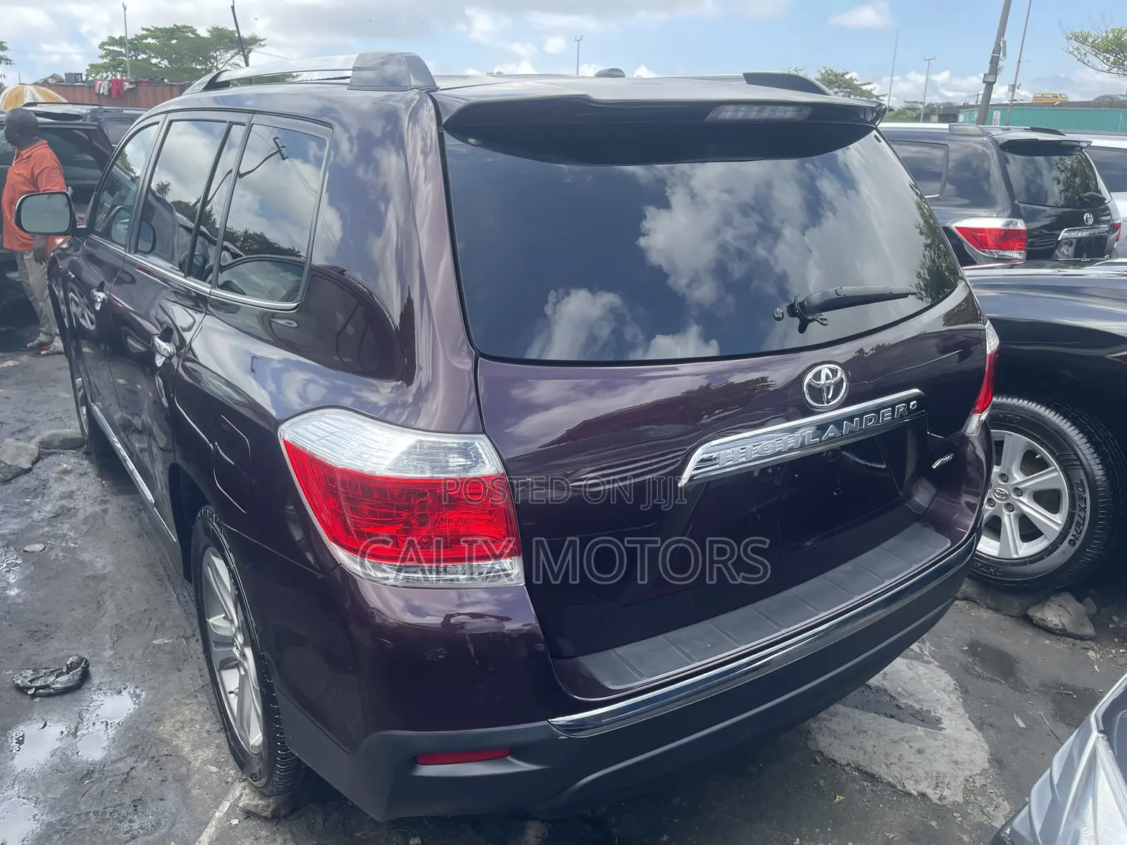 Toyota Highlander 2013 Red