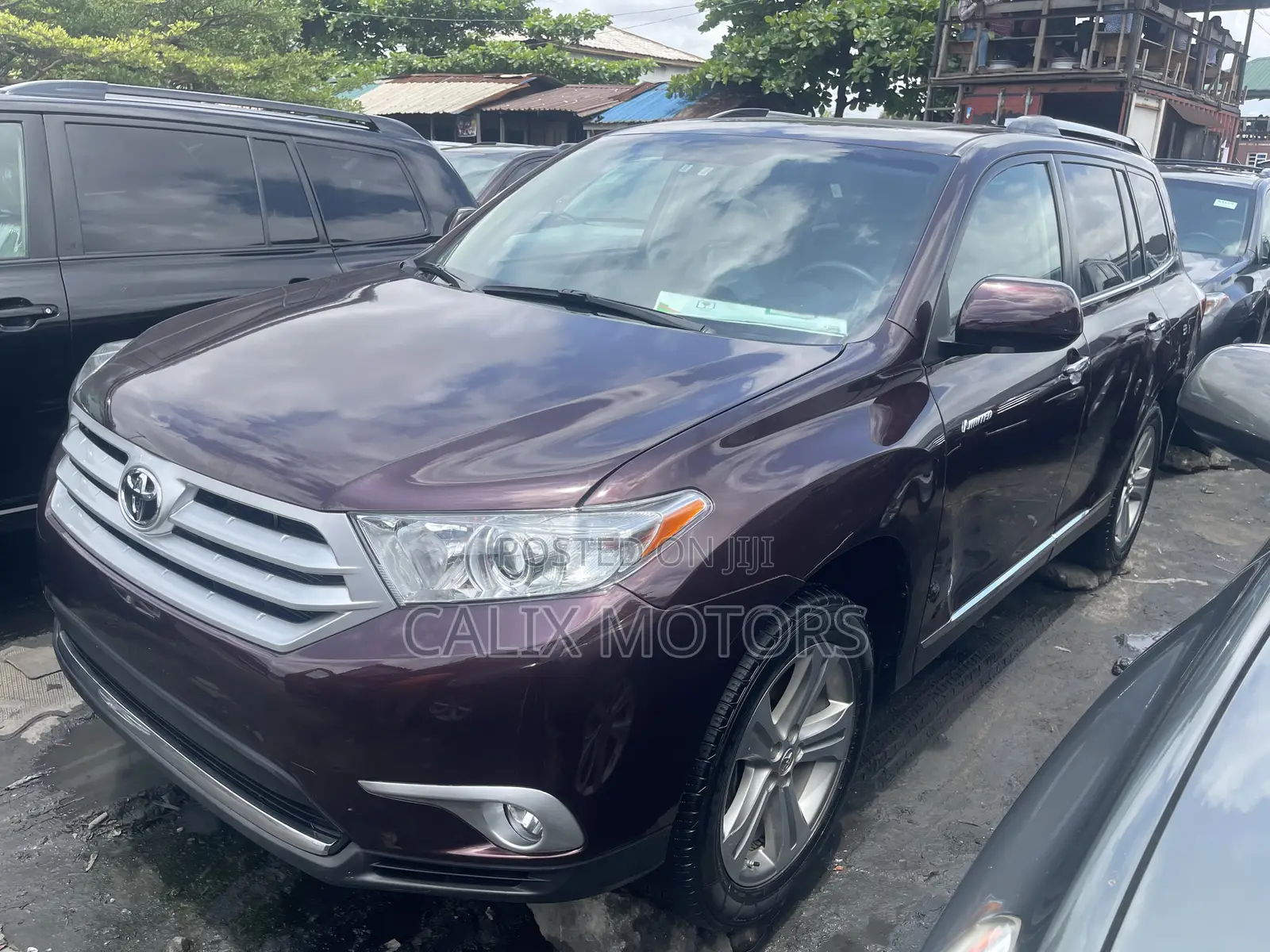 Toyota Highlander 2013 Red