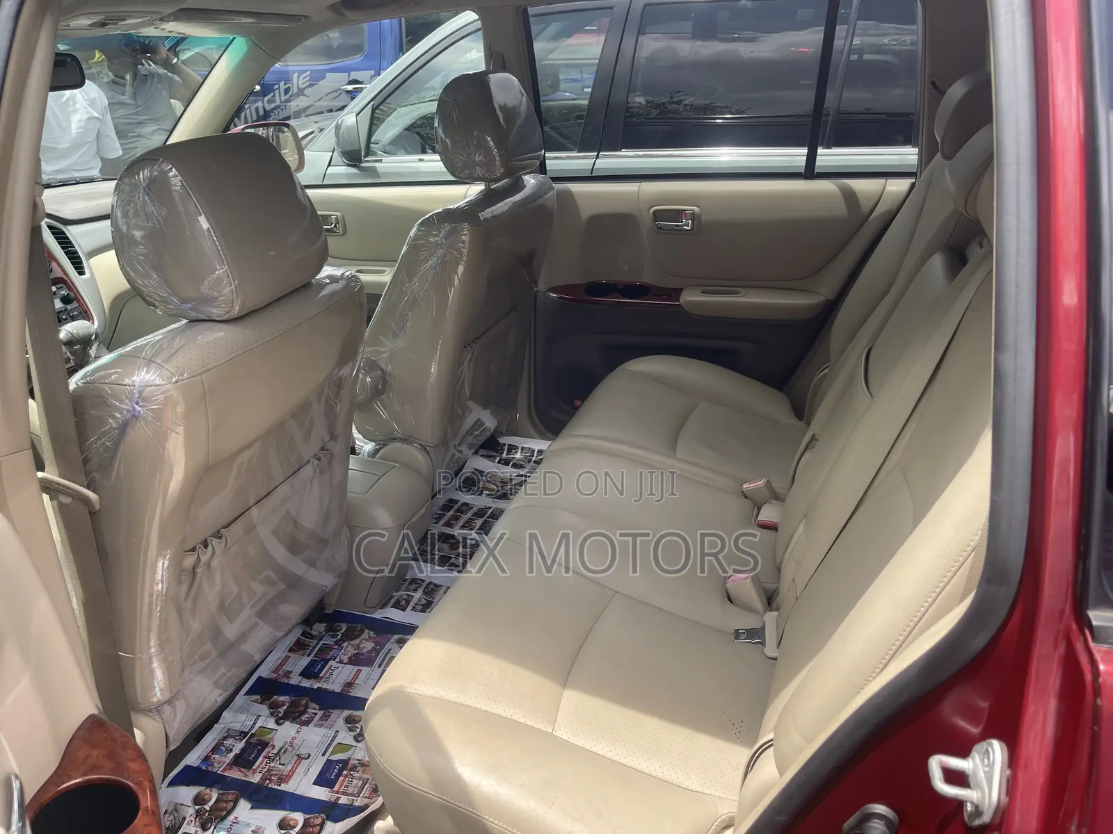 Toyota Highlander 2007 Red