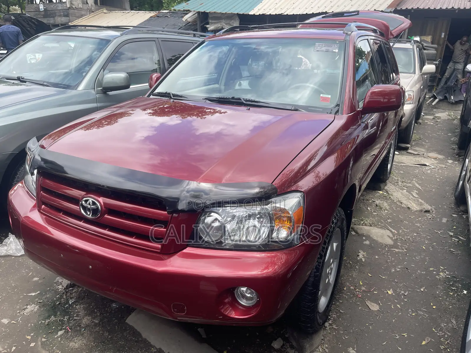 Toyota Highlander 2007 Red