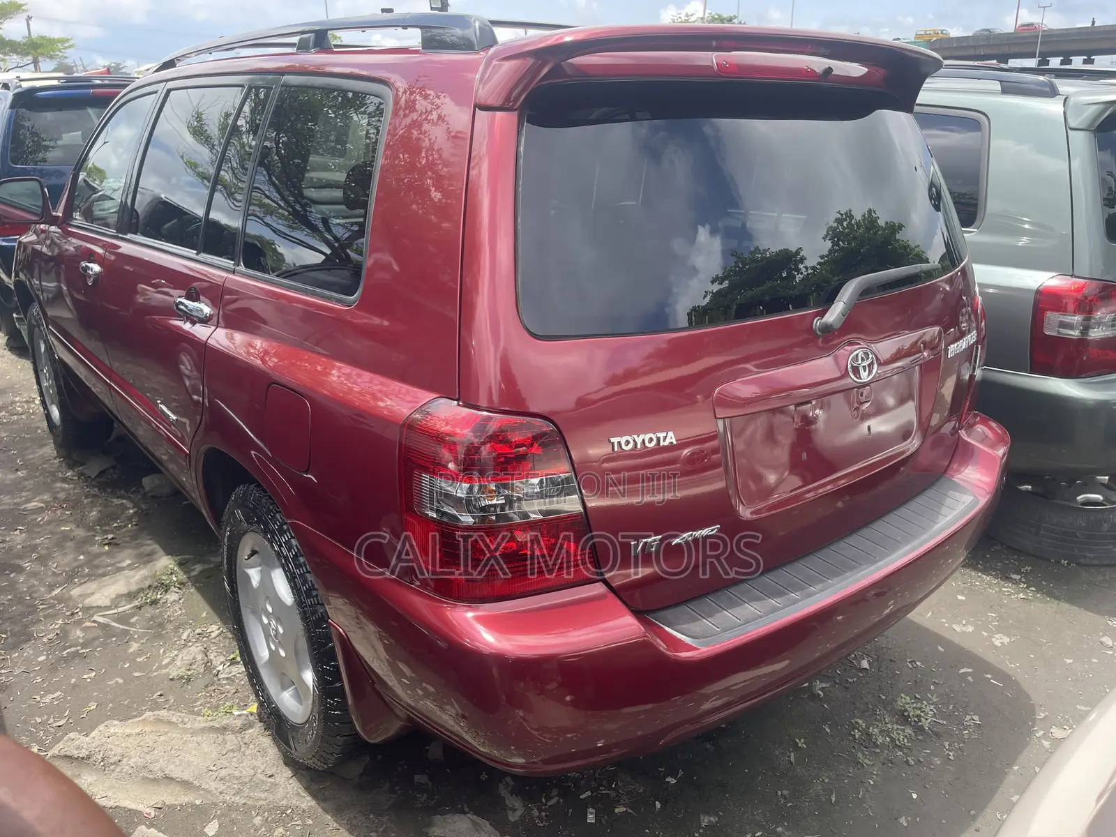 Toyota Highlander 2007 Red